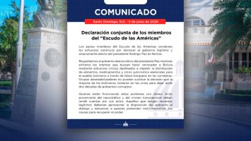 RD y países del Escudo de las Américas condenan intentos de desestabilización en Bolivia