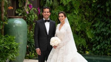 Omar Fernández y Alexia Rubio unen sus vidas ante Dios en íntima ceremonia religiosa