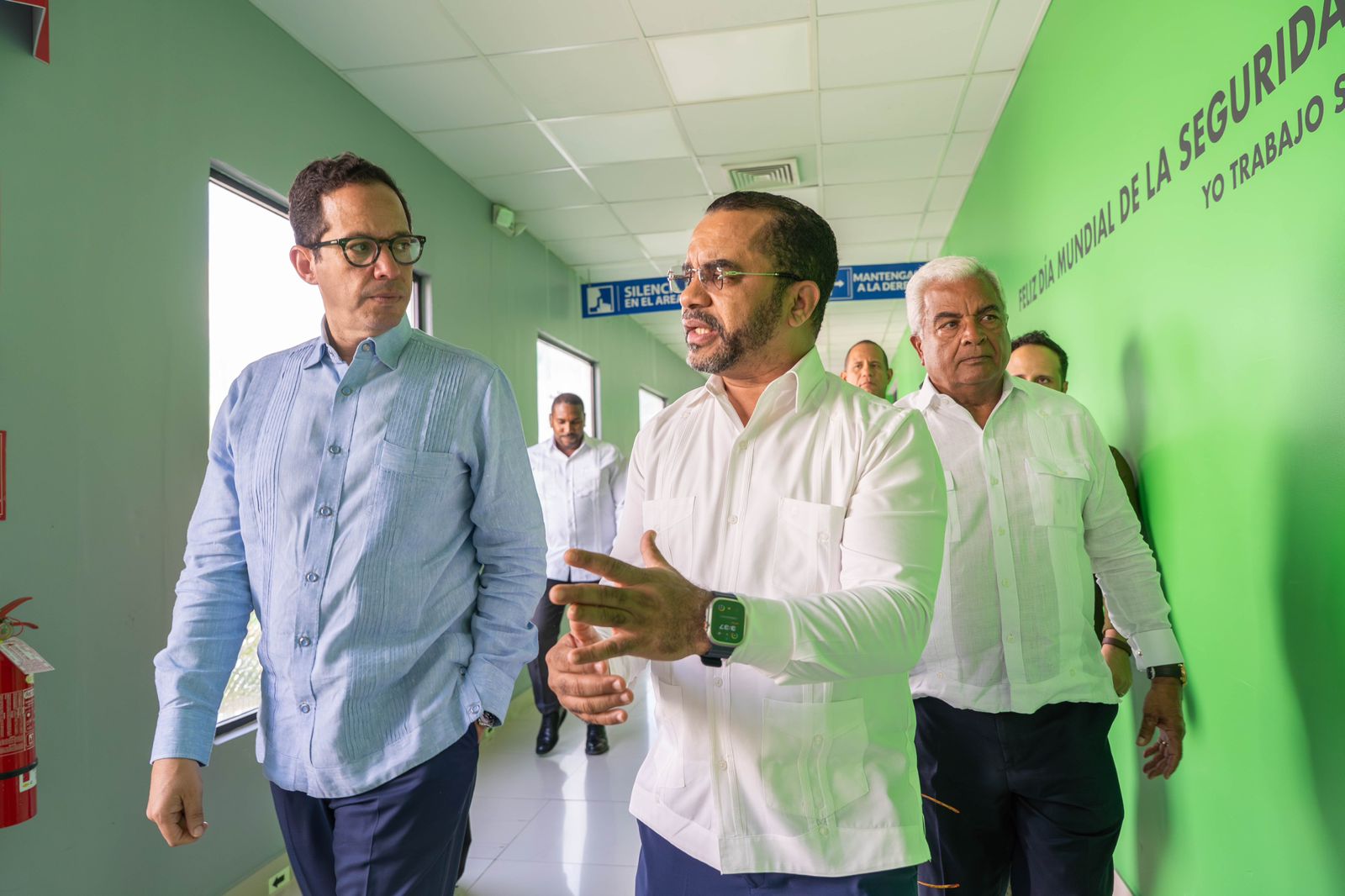 Sigmund Freund y Jimmy Rosario Bernard (Foto: ITLA)