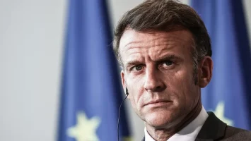 El presidente Macron anunció este jueves la captura de un petrolero ruso