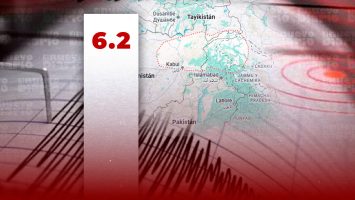 Terremoto de magnitud 6.2 sacude la frontera entre Afganistán y Pakistán