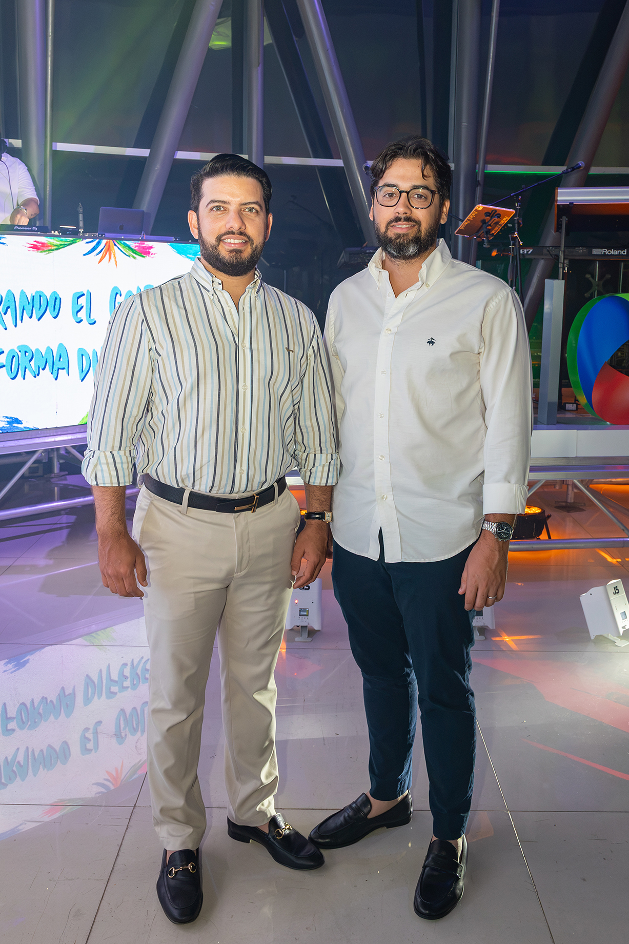 José Armando Cuello y Gabriel Marte