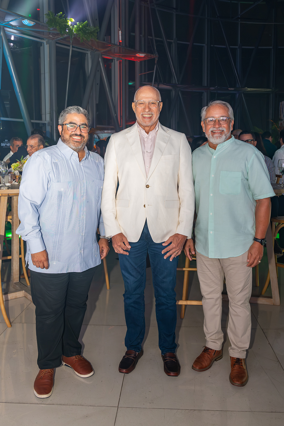 Víctor Báez, Roberto Miñoso y Félix Olivo