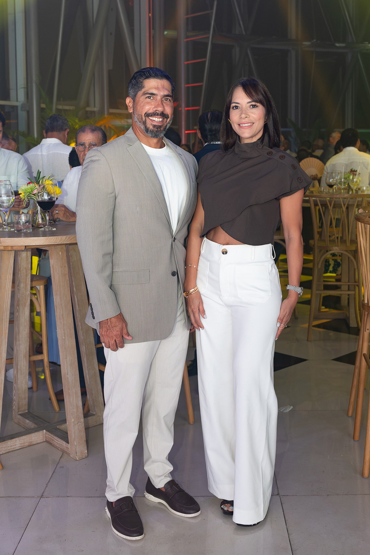 Livio Oleaga y Aniuska Sánchez