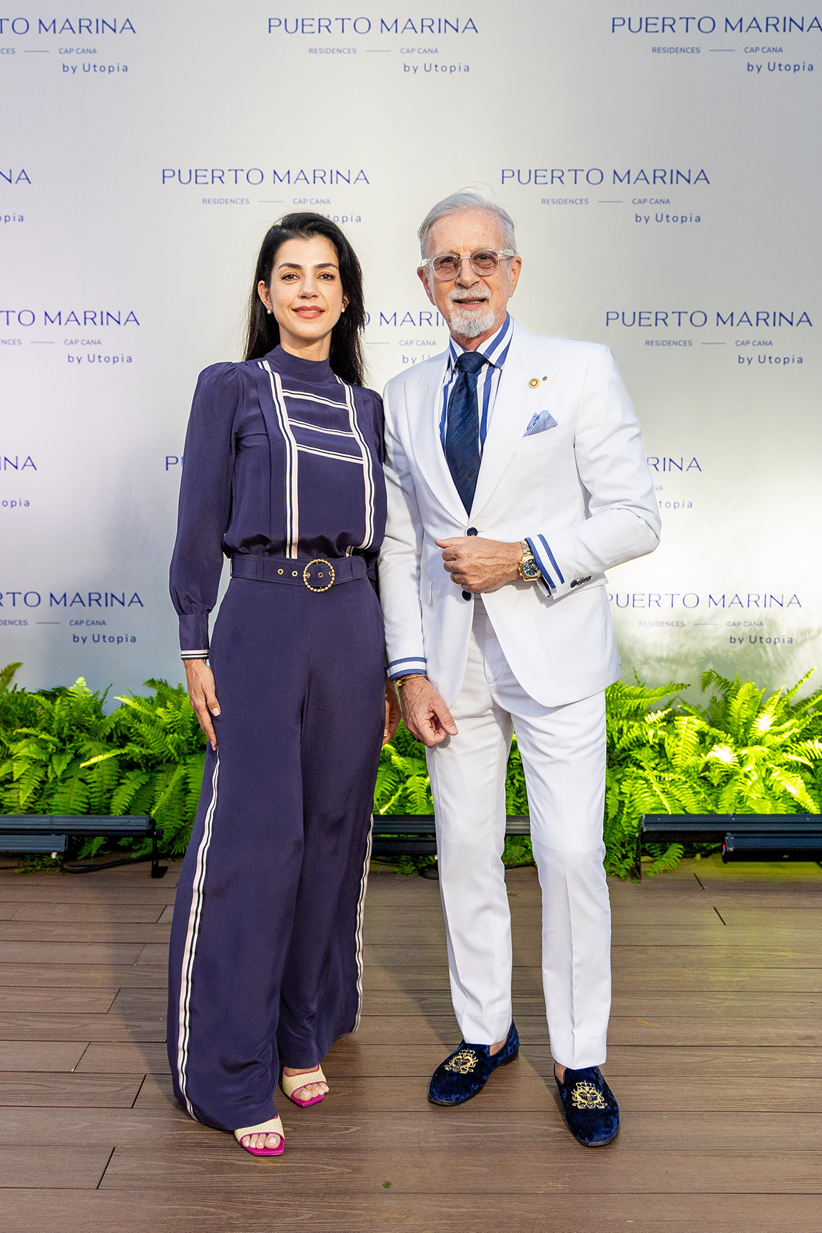 Shiva Youssefian y Maurizio Alberino