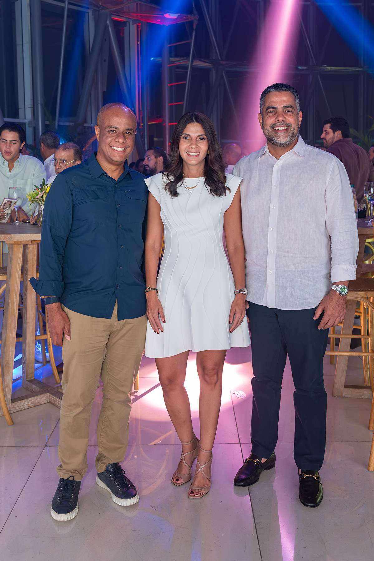 Angel Salas, Soraya Ricardo y Jancy Capellán