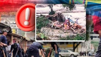 Cinco muertos, 38 heridos y 10 extraviados en aluvión y desbordamiento de río en Ecuador
