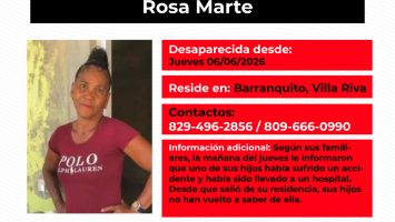 Alarma en Villa Riva: Rosa Marte Desaparece Misteriosamente, Activa Búsqueda Comunitaria y Policial