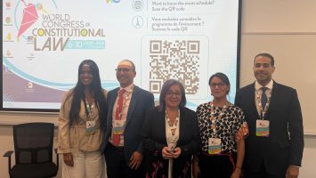 José Dantés Díaz expone en Congreso Mundial de Derecho Constitucional celebrado en Colombia