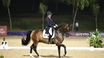 Mauricio Lebrija conquista el oro en prueba de adiestramiento
