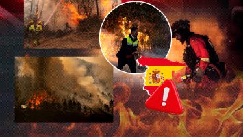 Más de 115.000 evacuados en España por los incendios forestales