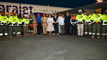 Otras 84 personas retornan al país desde Venezuela; entre ellos rescatistas dominicanos y misión del Mirex