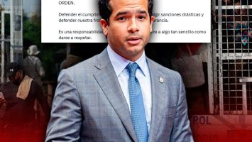 Omar Fernández afirma RD debe enviar un mensaje claro de “ley y orden” ante tráfico ilícito de migrantes