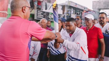 Santo Domingo Norte se enciende con el paso de la antorcha