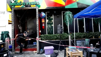 Identifican 27 muertos tras incendio en bar de Bangkok