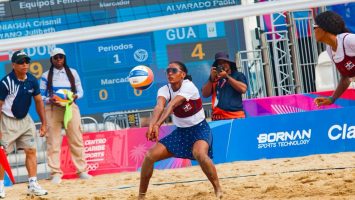 RD clasifica invicta a semifinales del voleibol de playa