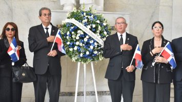 Duartianos tributan a Francisco del Rosario Sánchez en 165 años de su fallecimiento