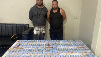 PN recupera 154 mil pesos robados a bancas de apuestas y arresta dos implicados en Santiago