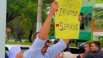 Opción Democrática protesta por nuevo Código Penal, el alto costo de la vida y precios de combustibles