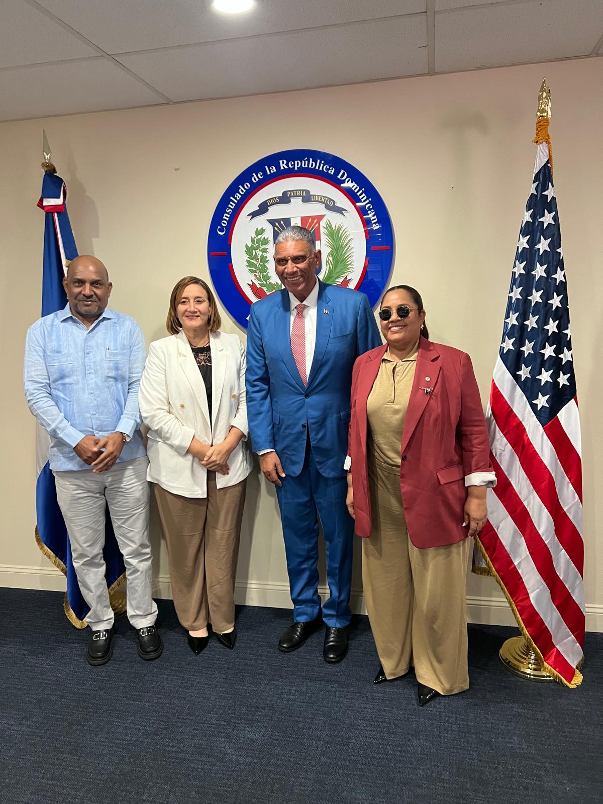 Diputados dominicanos se reúnen con cónsul en Nueva York para fortalecer vínculos con la diáspora (1)