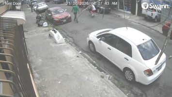 Dicrim persigue a pareja captada en cámaras tras presunta agresión a puñaladas contra joven en el DN