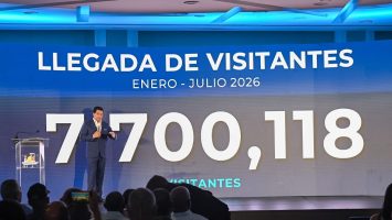 RD supera los 7.7 millones de visitantes de enero a julio, asegura David Collado