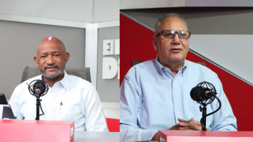 Félix Correa y Juan Santiago de la Mota, comunicadores. (Foto: Luis Montero)