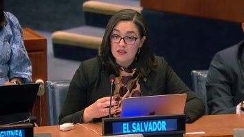 (VIDEO) Embajadora de El Salvador ante la ONU exige reforzar seguridad tras emboscada a cuatro militares en Haití