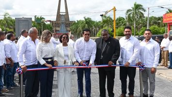 David Collado entrega obras por más de RD$25 millones en el entorno de la Basílica de Higüey